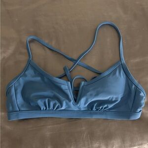 target blue bathing suit top